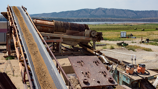Washing plant at Eldorado Bar
