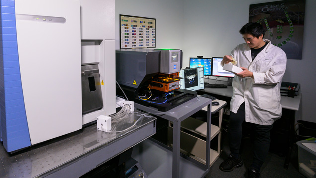 LA-ICP-MS instrument