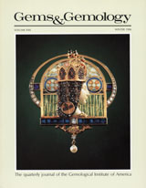 Gems & Gemology,Winter 1986, Vol. 22, No. 4