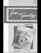 Gems & Gemology, winter 1964, Vol. 11, No. 8