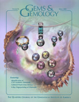 Gems & Gemology, Spring 2004, Volume. 40, No. 1