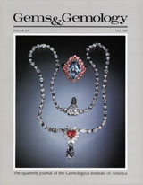 Gems & Gemology, Fall 1985, Vol. 21, No. 3
