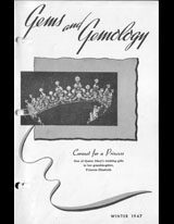 Gems & Gemology, Winter 1947, Vol. 5, No. 12