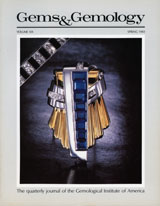 Gems & Gemology, Spring 1983, Vol. 19, No. 1
