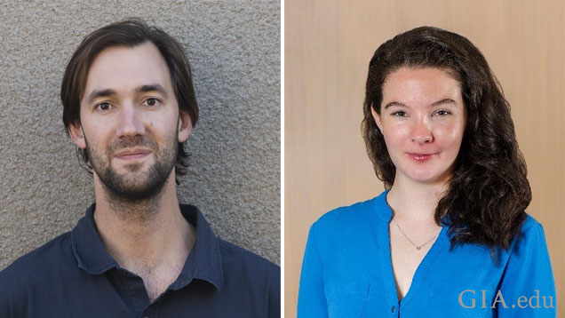 Head shots of a man and woman.