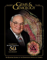 Gems & Gemology, Spring 2002, Vol. 38, No. 1