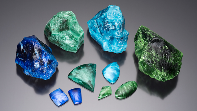 Starburst Stone is a colorful new devitrified glass.