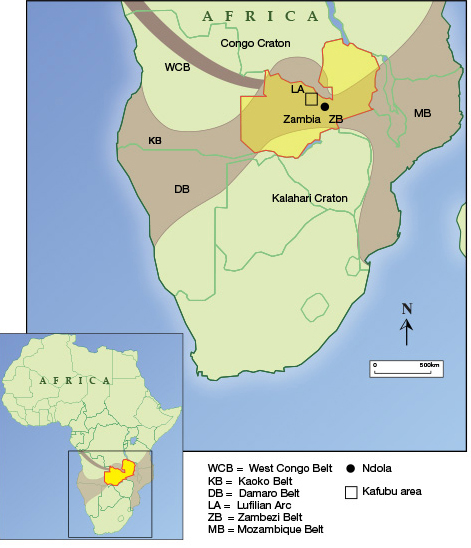 Kafubu（卡夫布）的位置