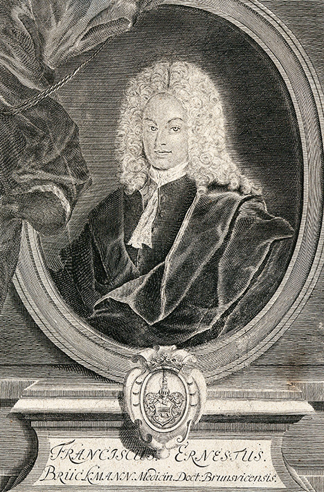 Scientist Franz Ernst Brückmann