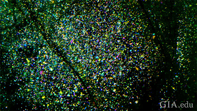 Rainbow Colors in Madagascar Emerald