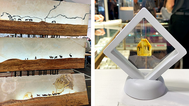 Art and gems on display in Tucson.