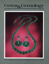 Gems & Gemology, Spring 1982, Vol. 17, No. 5