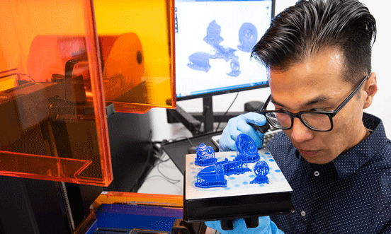 Learn by Doing
                            By 3D printing your CAD models and comparing the resin prototypes to your CAD (Computer-Aided Design) designs, you’ll learn about scale, proportion, engineering, and manufacturability.