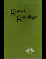 Gems & Gemology, Spring 1977, Vol. 15, No. 9