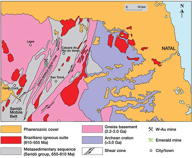 Borborema Province, northeastern Brazil
