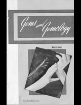 Gems & Gemology, Fall 1955, Vol. 8, No. 7