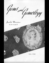 Gems & Gemology, Fall 1948, Vol. 6, No. 3