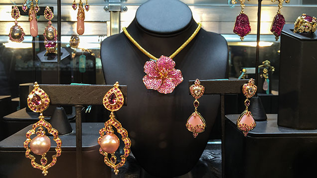 Paula Crevoshay’s colored stone jewelry