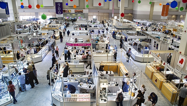 Demand was brisk at the 2018 AGTA show in Tucson.