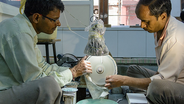 National Facets’ factory for beads and cabochons