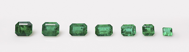 Emeralds from Swat Valley, Pakistan