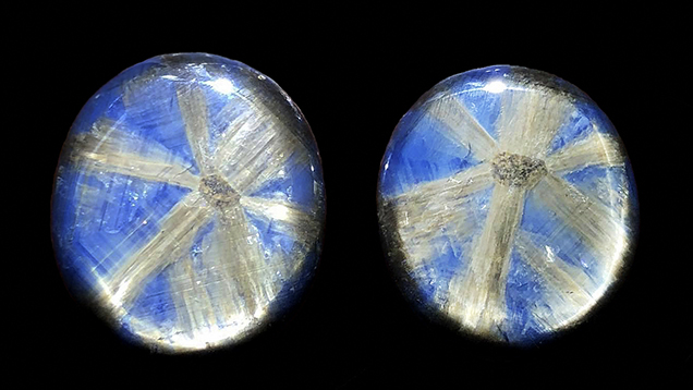 Trapiche-type sapphires from Binh Thuan