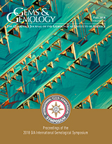 Gems & Gemology, Fall 2018, Vol. 54, No. 3