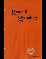 Gems & Gemology, Summer 1977, Vol. 15, No. 10