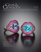Gems & Gemology, Fall 2016, Vol. 52, No. 3