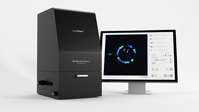 De Beers SYNTHdetect instrument