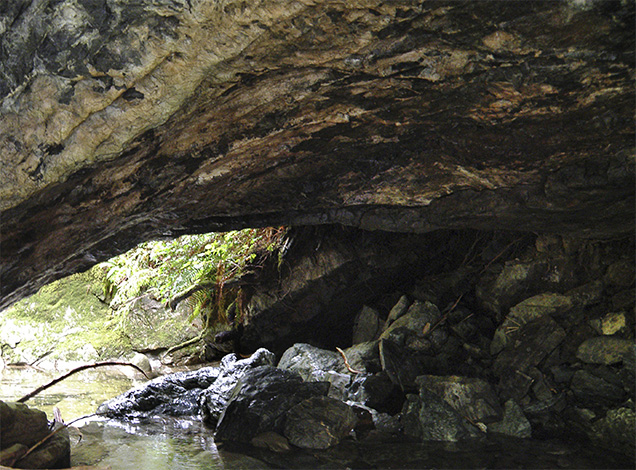 Jade cave on Washington Jade’s claim