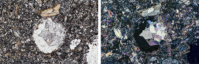 Leucocratic ocelli in Yogo sapphires