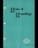 Gems & Gemology, Winter 1967, Vol. 12, No. 8