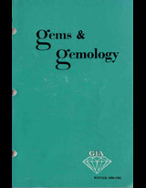 Gems & Gemology, Winter 1980, Vol. 16, No. 12