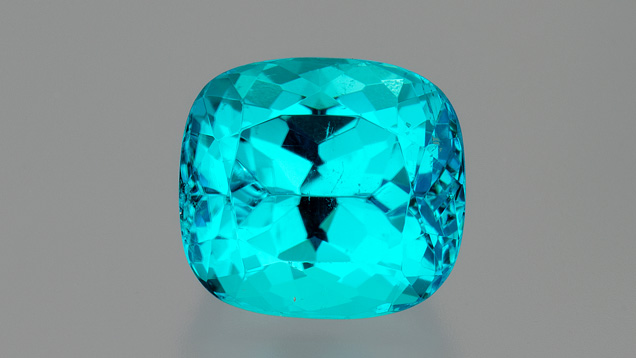 A 2.87 ct Paraíba tourmaline from Brazil
