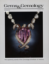 Gems & Gemology, Summer 1987, Vol. 23, No. 2