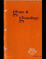 Gems & Gemology, Summer 1968, Vol. 12, No. 10
