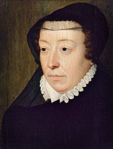 Figure 6. Catherine de’ Medici, Queen of France from 1547 to 1559. Oil painting on wood (23.9 × 19.1 cm) by François Clouet, ca. 1565. Courtesy of Carnavalet Museum – History of Paris.