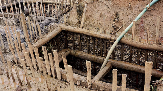 Meter Pits Near Balangoda