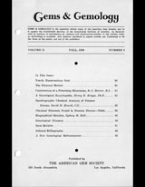 Gems & Gemology, Fall 1936, Vol. 2, No. 3