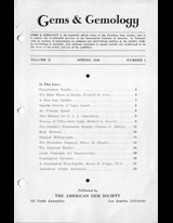 Gems & Gemology, Spring 1936, Vol. 2, No. 1