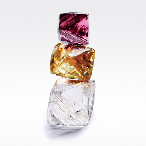 Pink diamonds from the Argyle mine