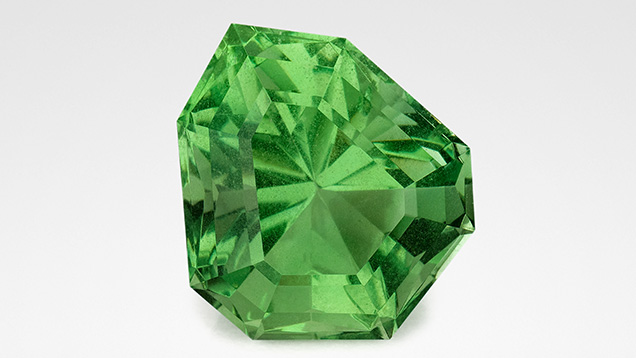 Green fluorite from New Mexico.