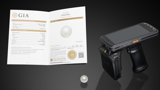 Technology developed by Hong Kong-based Fukui Shell Nucleus Factory creates opportunities for tracing cultured pearls through the supply chain. Technology developed by Hong Kong-based Fukui Shell Nucleus Factory creates opportunities for tracing cultured pearls through the supply chain.