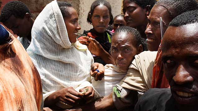 Sapphire Market in Chila, Ethiopia
