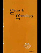 Gems & Gemology, Fall 1974, Vol. 14, No. 11