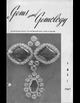 Gems & Gemology, Fall 1947, Vol. 5, No. 11