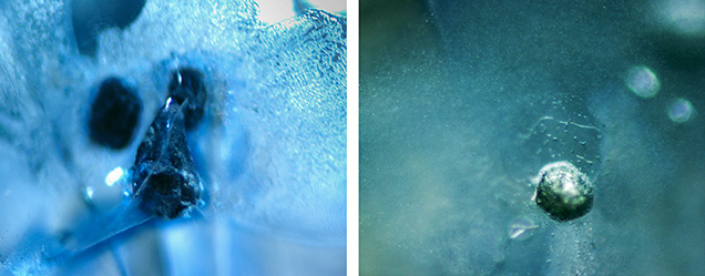 Spinel inclusions in Montana alluvial sapphire