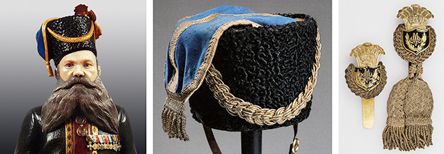 Detail of Fabergé’s Kudinov figure