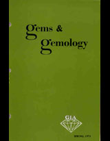 Gems & Gemology, Spring 1973, Vol. 14, No. 5